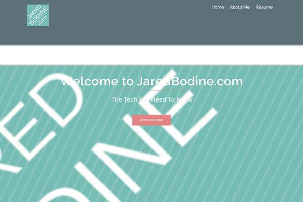 Sydney theme site design template sample