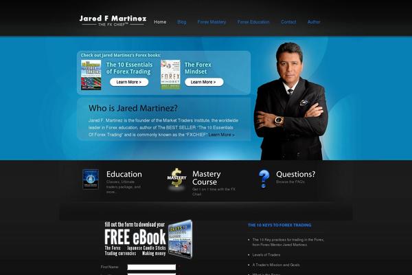 jaredmartinez.com site used Siliconapp_3.0