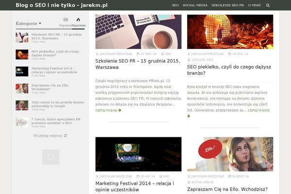 jarekm.pl site used Editr