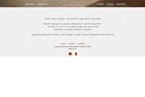 ProPhoto 6 theme site design template sample