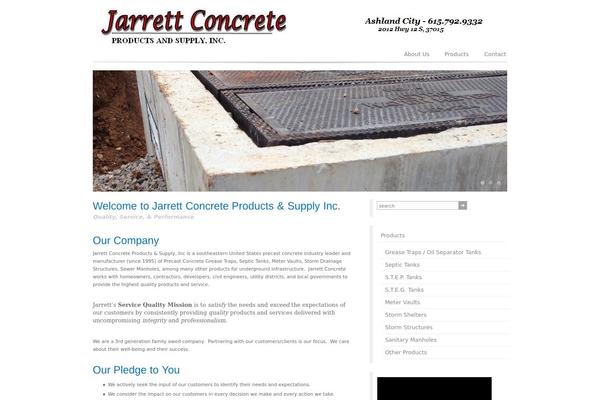 jarrettconcreteproducts.com site used Media Consult