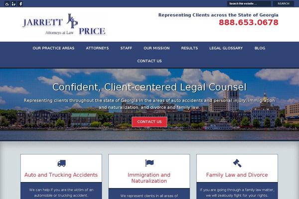 jarrettfirm.com site used Jarrett-price-theme