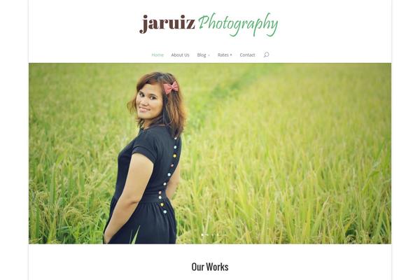 Divi theme site design template sample