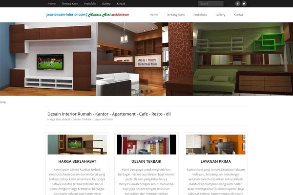 Minamaze theme site design template sample