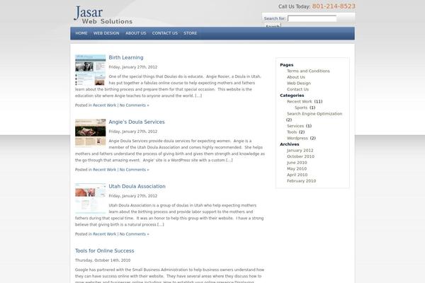 jasarwebsolutions.com site used Jasarwebsolutions