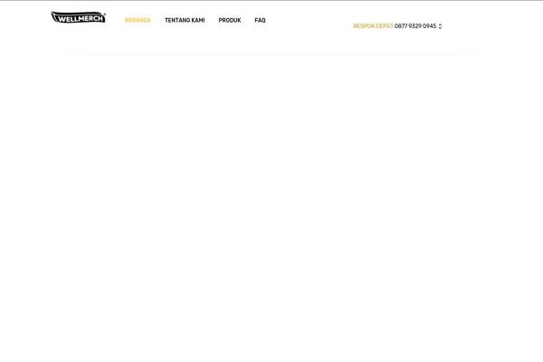 Sneaker theme site design template sample