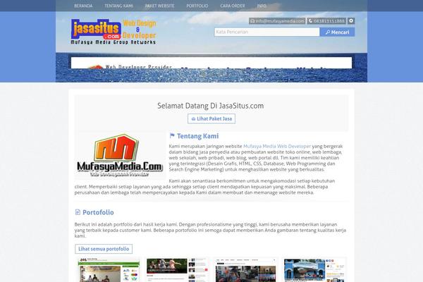 bizniz1.0d theme websites examples