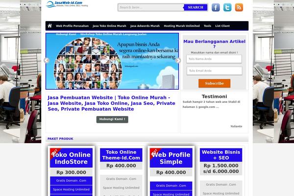 jasaweb-id.com site used Diztro1d