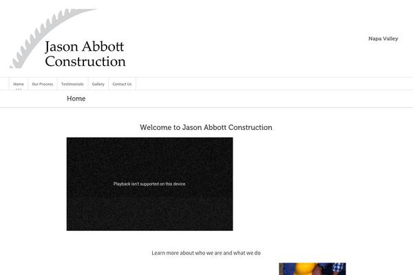 jasonabbottconstruction.com site used Highend