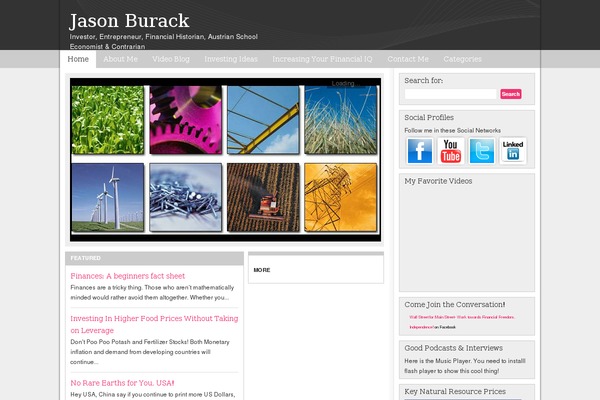 jasonburack.com site used Studiopress-themes