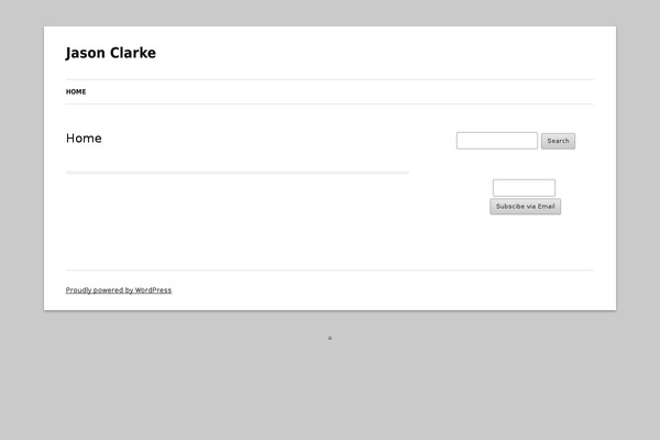 Twenty Twelve theme site design template sample