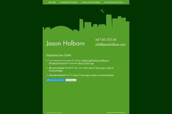 Site using Bf-portfolio plugin