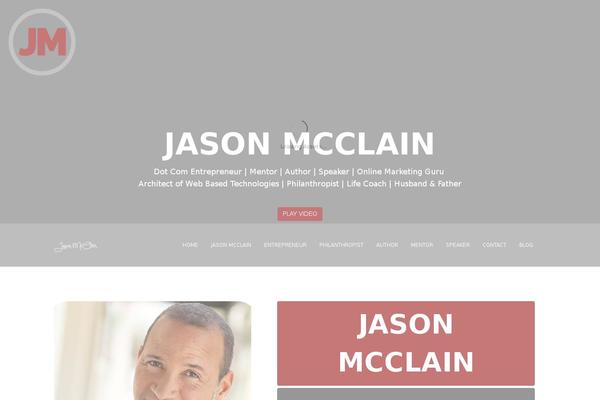 jasonmcclain.com site used Resumex