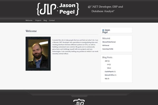 Hueman theme site design template sample