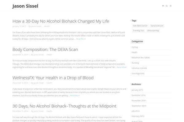 jasonsissel.com site used Jason-sissel