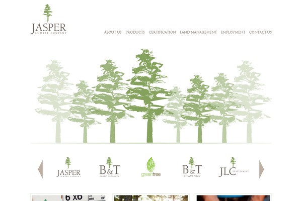 jasperlumber.com site used Greentop