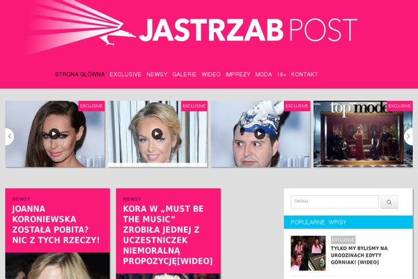 jastrzabpost.pl site used Jastrzab