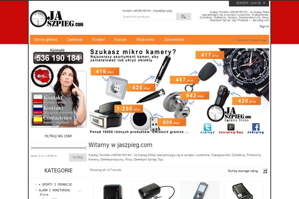 szpieg-spy-store WordPress theme, websites list used szpieg-spy-store theme szpieg-spy-store theme websites examples