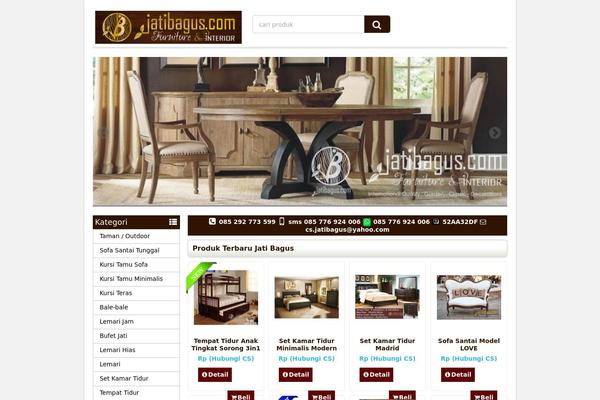 jatibagus.com site used Wp-niaga
