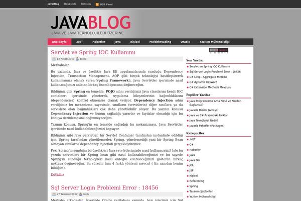 javablog.org site used Blackpink