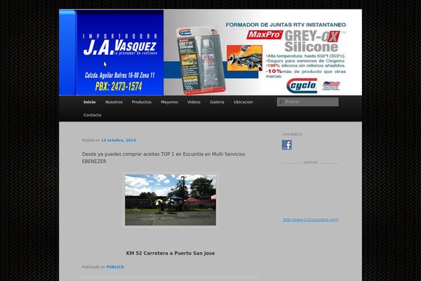 Twenty Eleven theme site design template sample