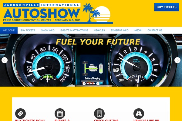 jaxautoshow.com site used Autoshow