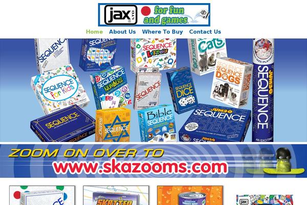 jaxgames.com site used Divi Child
