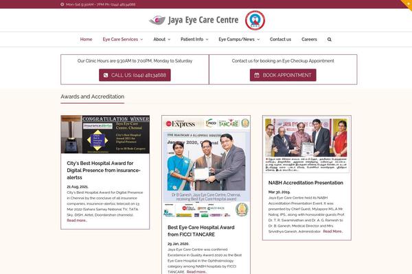 Total theme site design template sample