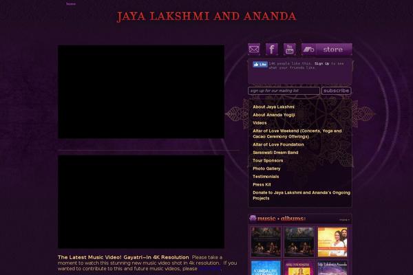 jayalakshmiandananda.com site used Lkmi_2-0