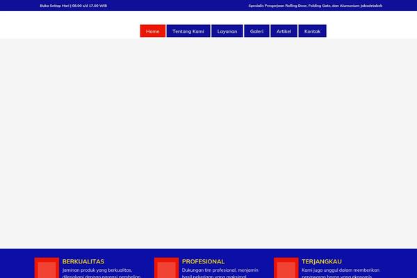 Ultra theme site design template sample
