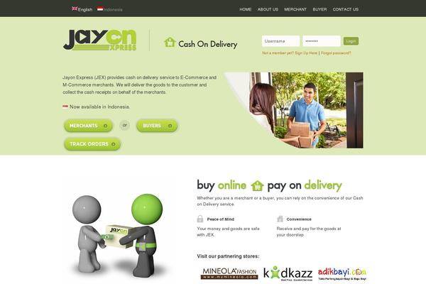 jayonexpress.com site used Jex