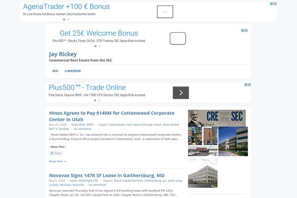 Max Magazine theme site design template sample