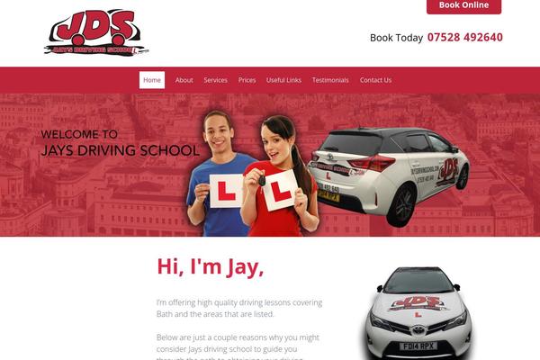 Jds theme site design template sample