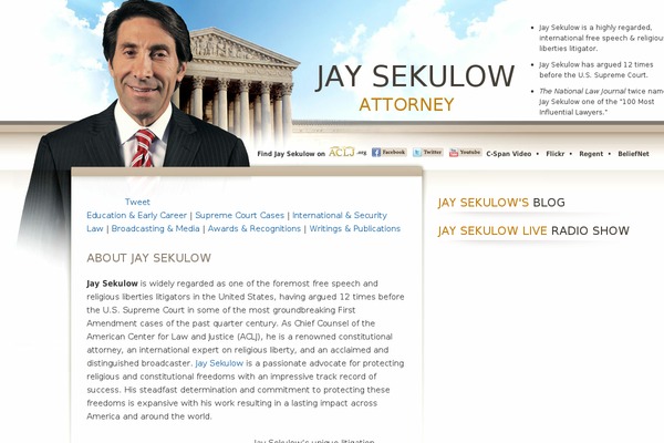 jaysekulow.com site used Jaysekulow.com