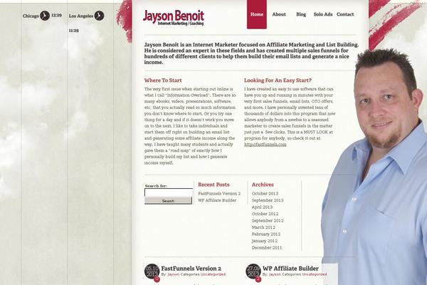 jaysonbenoit.com site used Wp-urban