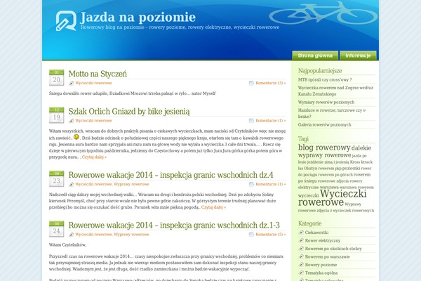 jazda-na-poziomie.pl site used Glossyblue-1-4-pl