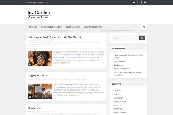 Goodnews 5.5 theme site design template sample