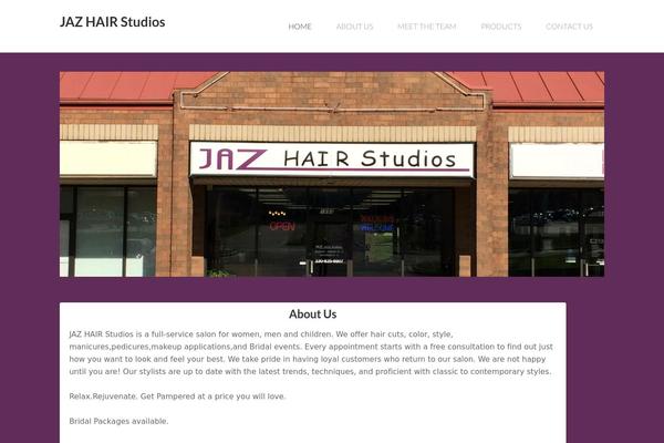 jazhairstudios.com site used Jaz