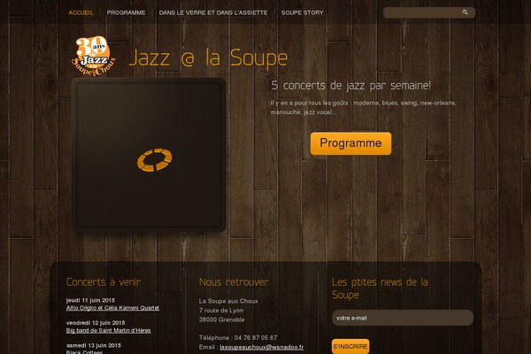 jazzalasoupe.fr site used Tesigner2