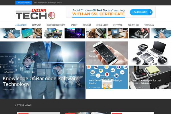 jazzan-tech.com site used Travel-magazine