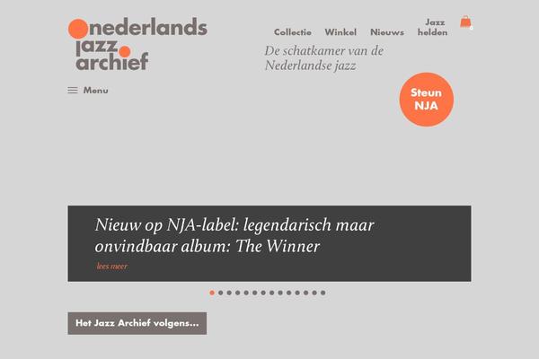 jazzarchief.nl site used Jazzarchief