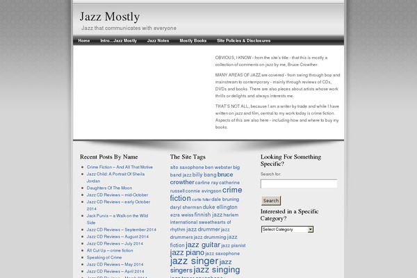 jazzmostly.com site used Essence-silver