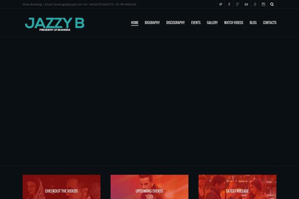 jazzyb.com site used Jazz
