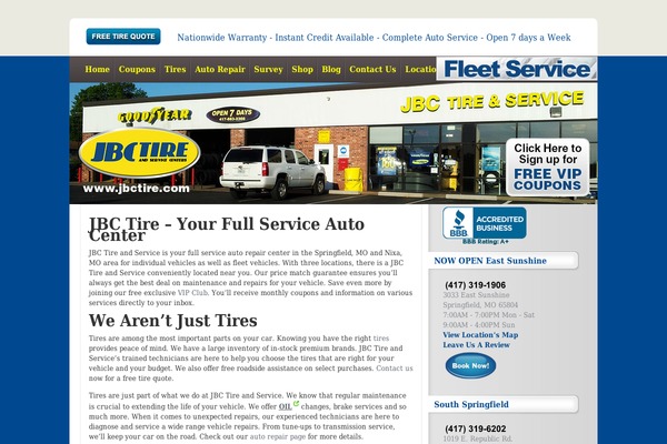 jbctire.com site used Interphase