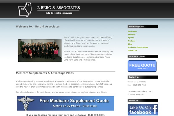 jbergassociates.com site used Pristine1.0