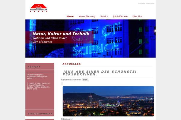 jbg WordPress theme, websites list used jbg theme jbg theme websites examples
