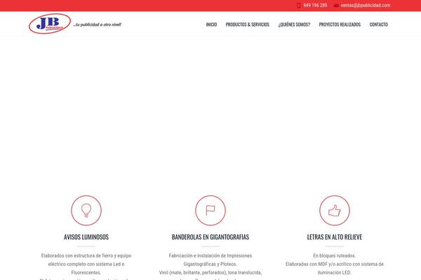 Fortuna theme site design template sample