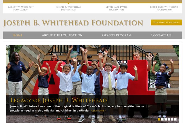 jbwhitehead.org site used Woodruff