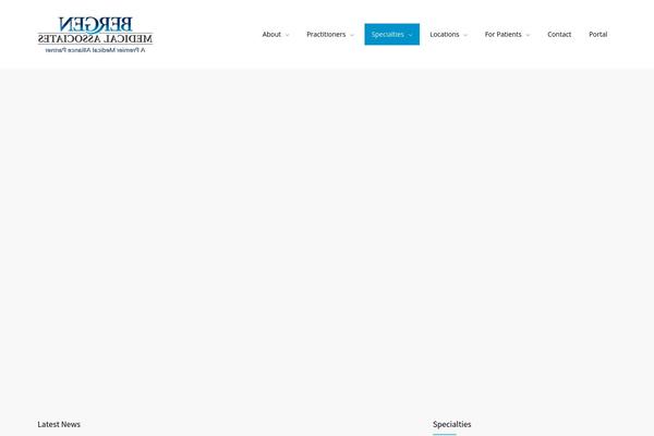 MediCenter theme site design template sample