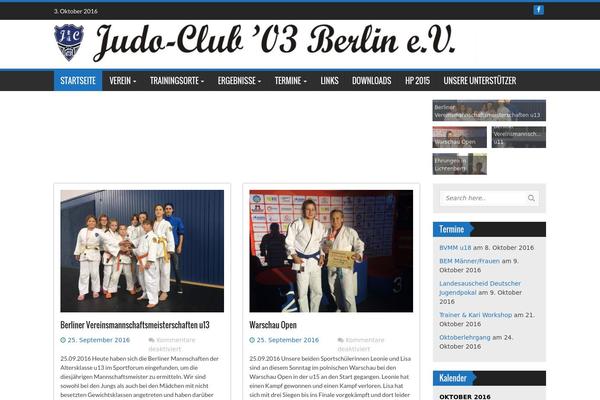 jc03.de site used WP FanZone